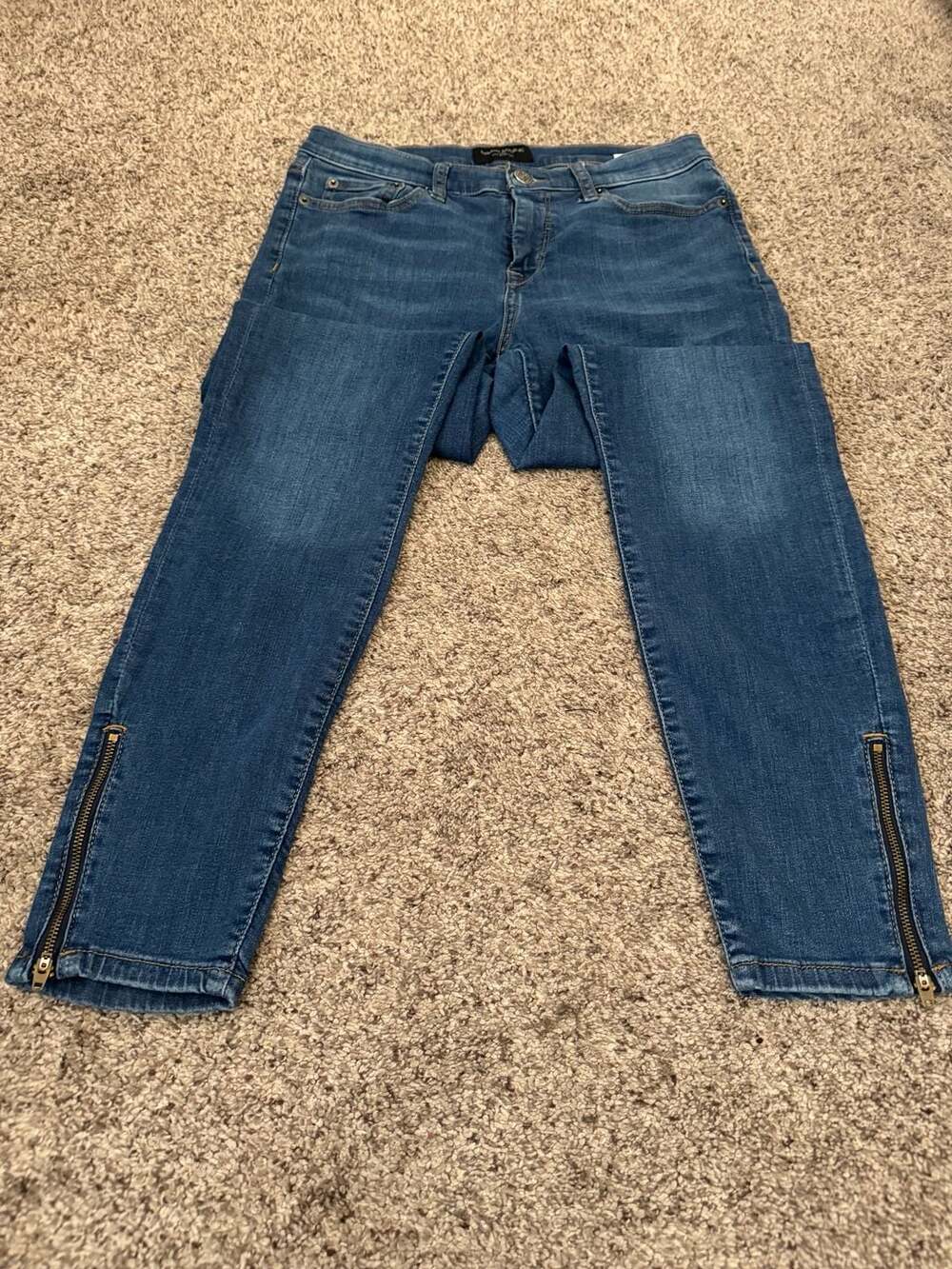 Banana Republic Sculpt Skinny Ankle Zip Jeans Women’s Size 27/4